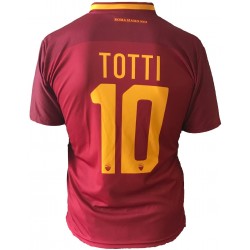 AS Roma Maglia  Calcio Francesco Totti 10 Replica  autorizzata Taglie M-L-XL-6 anni-10 anni-12 anni