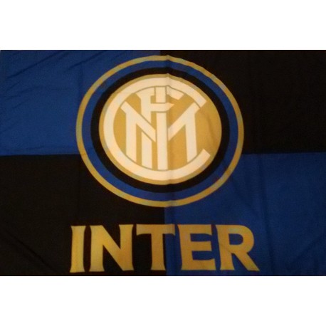 FC.INTER Bandiera  Ufficiale grande cm.100x140
