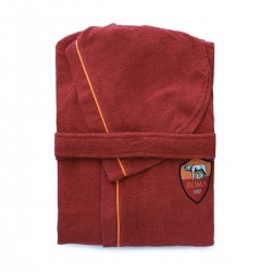 AS ROMA Accappatoio Microspugna salvaspazio Taglie M-L-XL-XXL