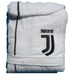 JUVENTUS F.C Accappatoio microspugna adulto Salvaspazio Nuovo Logo  Taglie M-L-XL-XXL