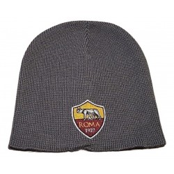 AS ROMA Berretto Cappellino Zuccotto Maglia Colore Grigio Taglia Unica Adulto