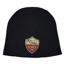 AS ROMA Berretto Cappellino Zuccotto Maglia Colore Nero Taglia Unica Adulto