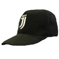 JUVENTUS FC Cappello Cappelino con  visiera Ufficiale Berretto nuovo logo JUVE JJ NERO