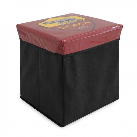 A.S. Roma Pouf Contenitore  Ufficiale Smart box salvaspazio Q662