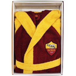 AS ROMA Accappatoio  Scatola Prodotto Originale Taglie S-M-L-XL-XXL