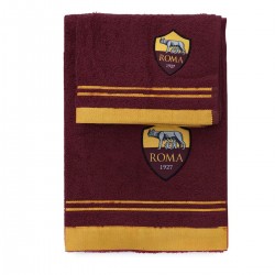 AS ROMA  Set 1+1 Asciugamano+Ospite Bagno