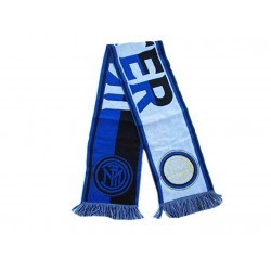 FC Inter Sciarpa Righe Colore nero azzurro
