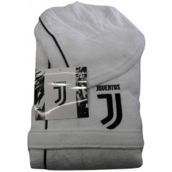 JUVENTUS F.C Accappatoio microspugna ragazzo-bambino Salvaspazio 6 anni-8/10-12/14 anni