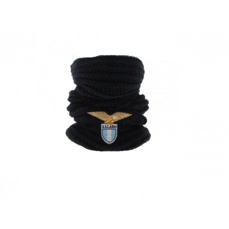 SS LAZIO Scaldacollo invernale colore nero