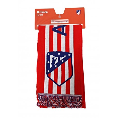 Atletico Madrid Sciarpa Ufficiale Tifoso 140x20 cm