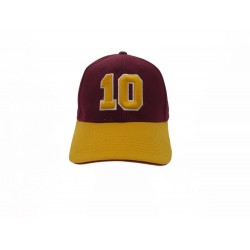 AS Roma CAPPELLO CAPPELLINO UFFICIALE NUMERO 10 COLORE GIALLO ROSSO