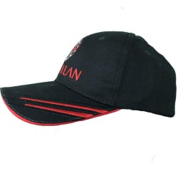 Cappello Milan con Visiera A.C.Milan Cappellino Baseball Uomo