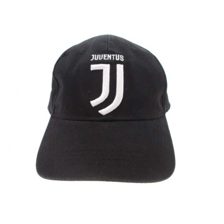 JUVENTUS FC CAPPELLO CAPPELLINO JUVENTUS UFFICIALE BERRETTO VISIERA JUVE JJ NERO