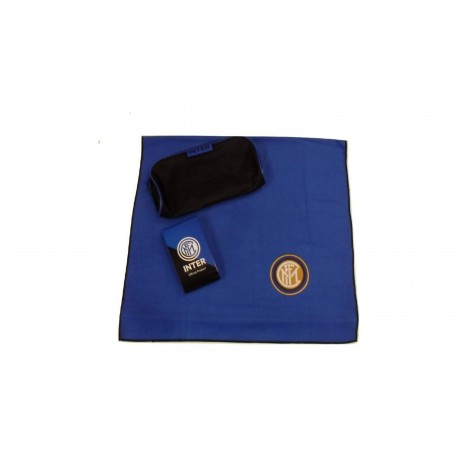 Inter Telo Sport, Microfibra, Azzurro, 15x25x3 cm