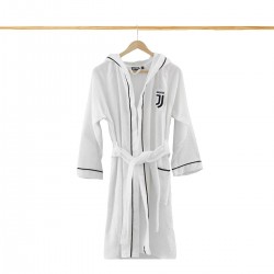 JUVENTUS F.C Accappatoio microspugna adulto Salvaspazio Nuovo Logo  Taglie M-L-XL-XXL