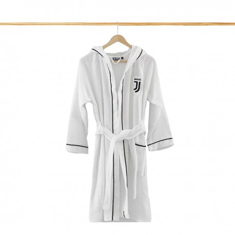 JUVENTUS F.C Accappatoio microspugna adulto Salvaspazio Nuovo Logo  Taglie M-L-XL-XXL